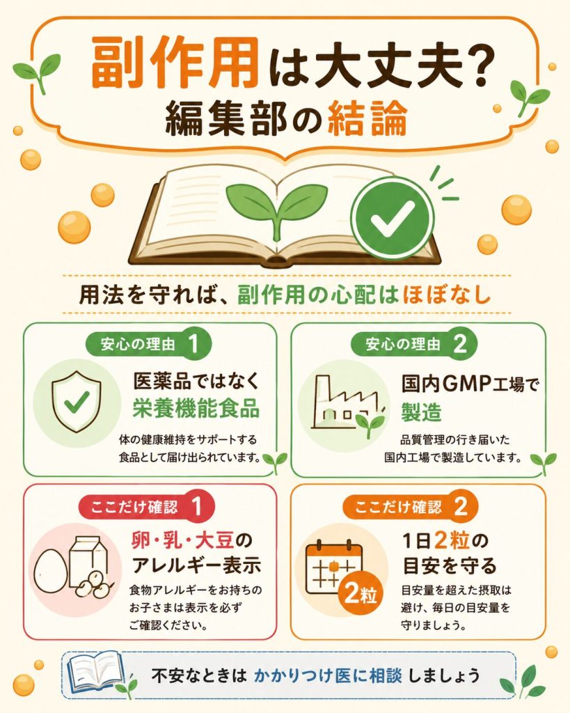 ノビルンの副作用に関する編集部の確認結果